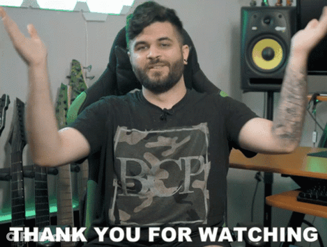Thanks For Watching Andrew Baena Musician GIF