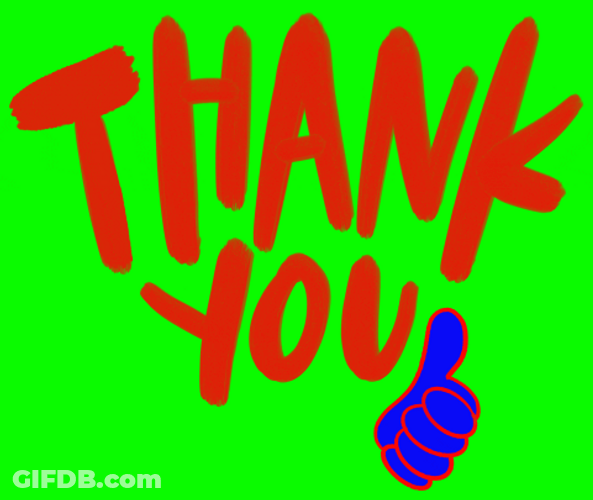 Thanks For Watching Graphic Design GIF