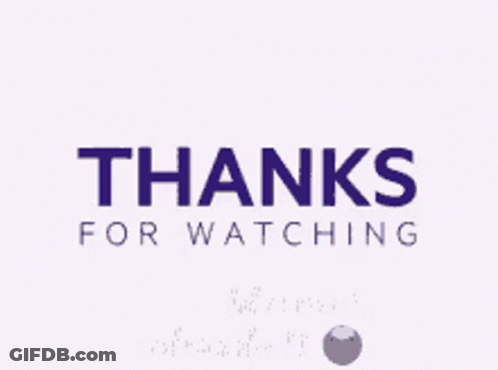 Thanks For Watching Lilac GIF