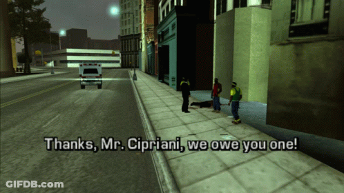 Thanks Mr. Cipriani We Owe You One Screenshot GIF