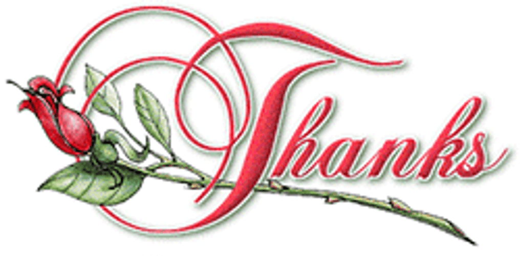 Thanks Red Rose GIF