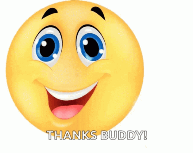 Thanks Thumbs Up Smiley Face Emoji GIF