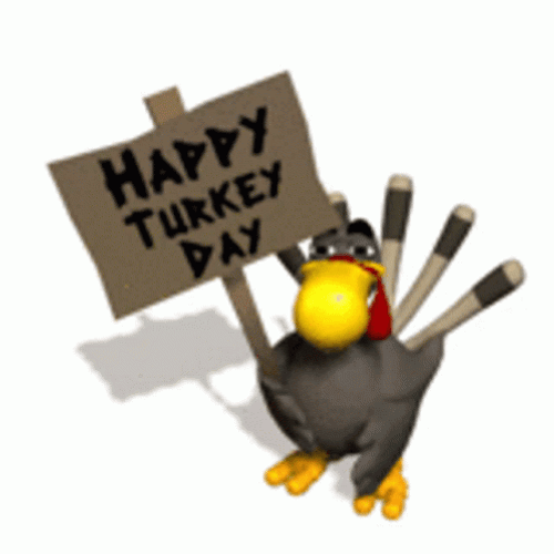 Thanksgiving Cheer Happy Turkey Day GIF