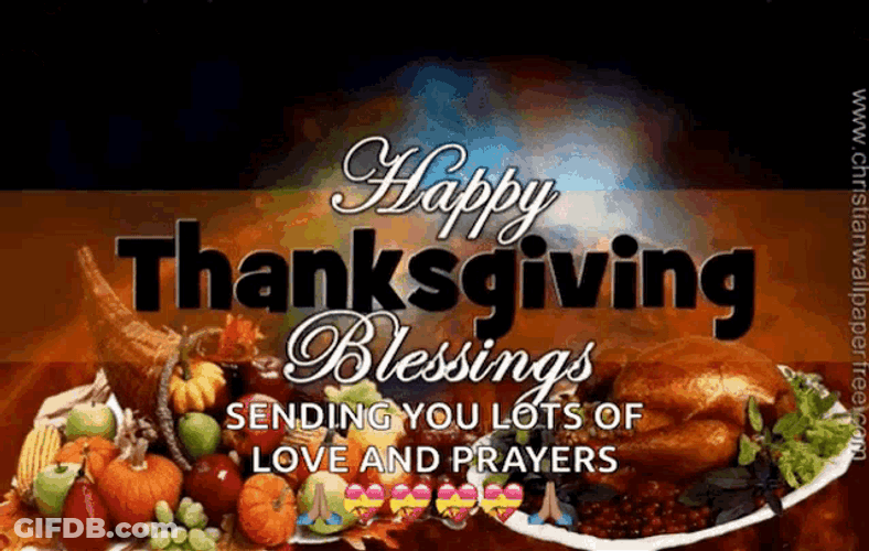 Thanksgiving Dinner GIF