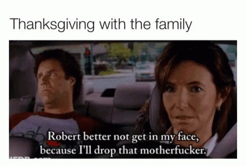 Thanksgiving Family In Car GIF