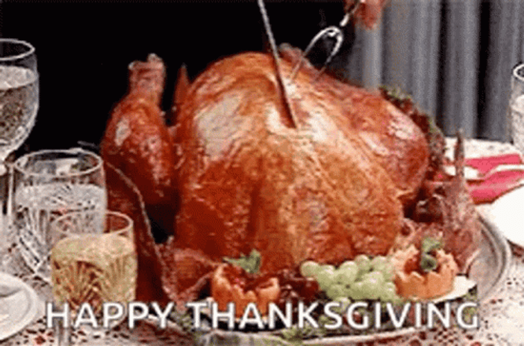 Thanksgiving Fresh Cooked Turkey GIF
