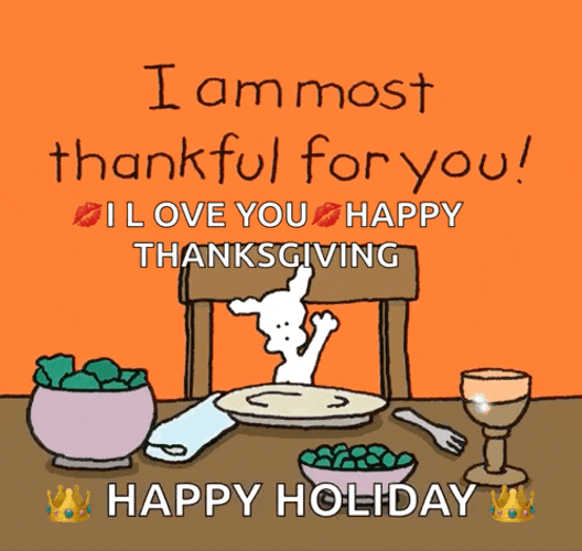 Thanksgiving Friends GIF