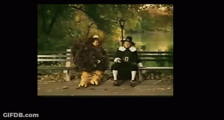 Thanksgiving Funny Gobble GIF