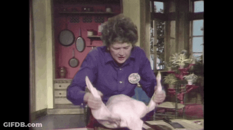 Thanksgiving Funny Roast Turkey Cooking GIF