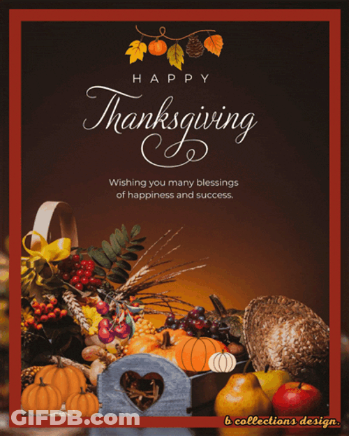 Thanksgiving Happy Thanksgiving GIF