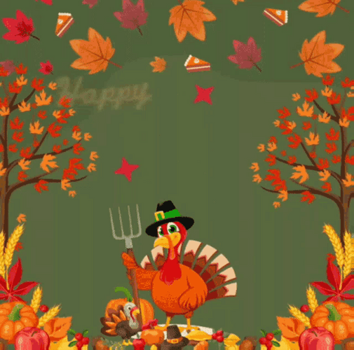 Thanksgiving Happy Turkey Day GIF