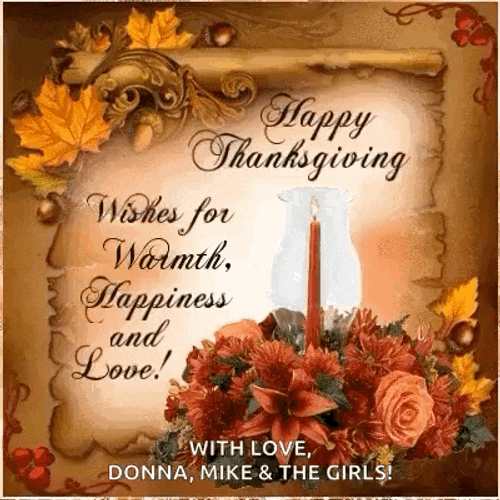 Thanksgiving Love GIF