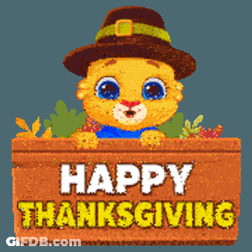 Thanksgiving Thanksgiving Turkey Sticker GIF