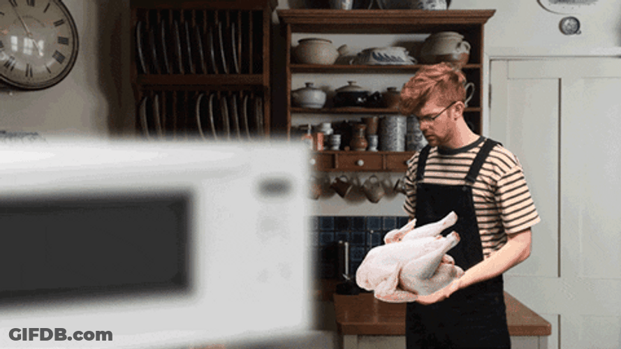Thanksgiving Turkey Meme Joke GIF