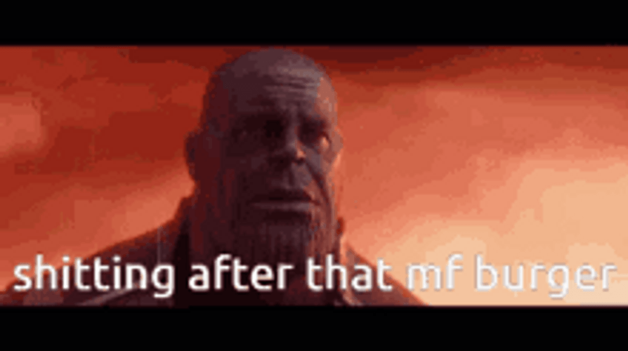 Thanos Burger Meme GIF