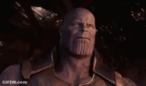 Thanos Close Up Beard Avengers Infinity War GIF