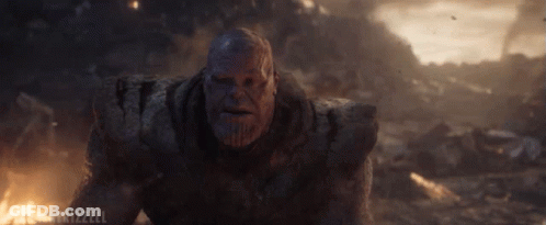 Thanos From Avengers Endgame GIF