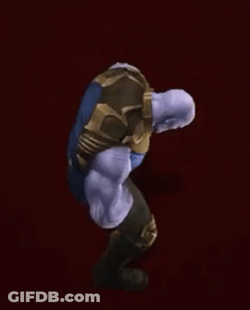 Thanos Funny Twerk Animation GIF