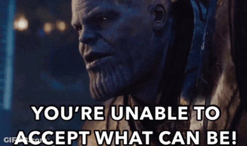 Thanos I Am Inevitable Josh Brolin GIF
