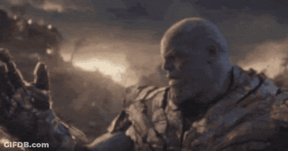 Thanos I Am Inevitable Massive Explosion GIF