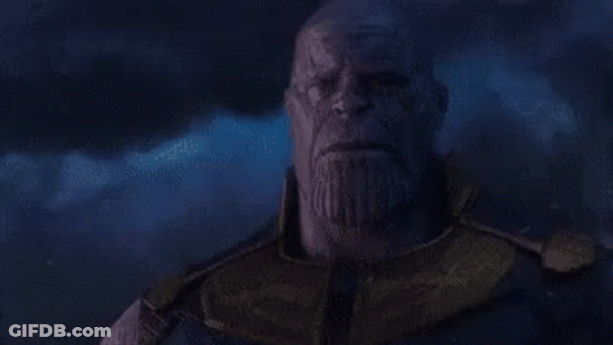 Thanos I Am Inevitable Sorry Little One GIF