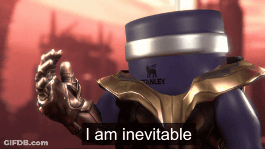 Thanos I Am Inevitable Stan Stanley Meme GIF