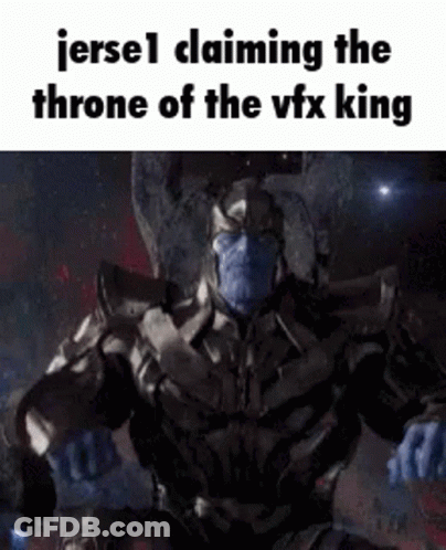Thanos Is Claiming The Throne Of The Vfx King In A Video Game . GIF