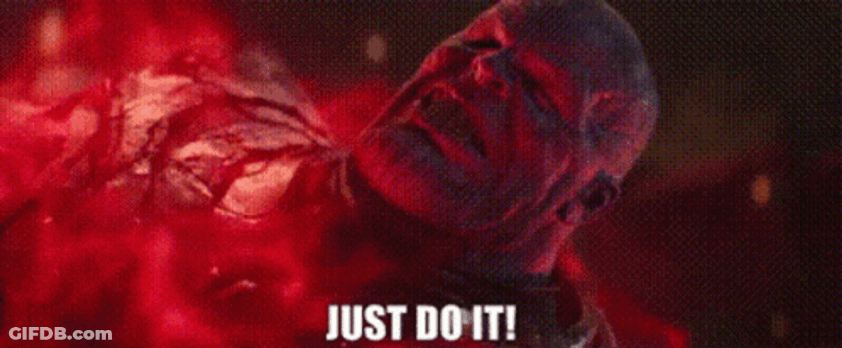 Thanos Just Do It Meme GIF