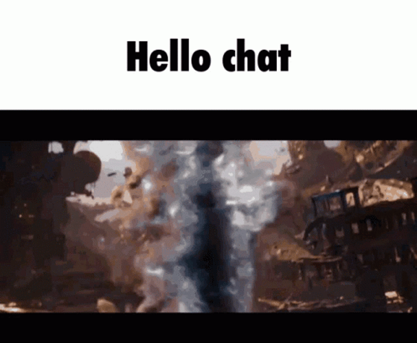 Thanos Saying Adele Hello Chat GIF