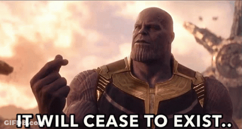 Thanos Says It Will Cease To Exist While Pointing GIF