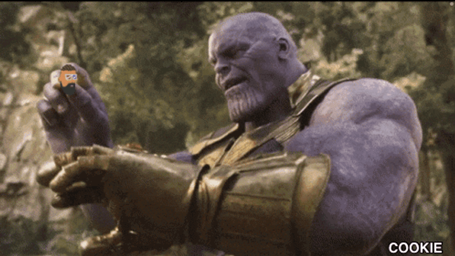 Thanos Snap Deeznutsnft Stone GIF