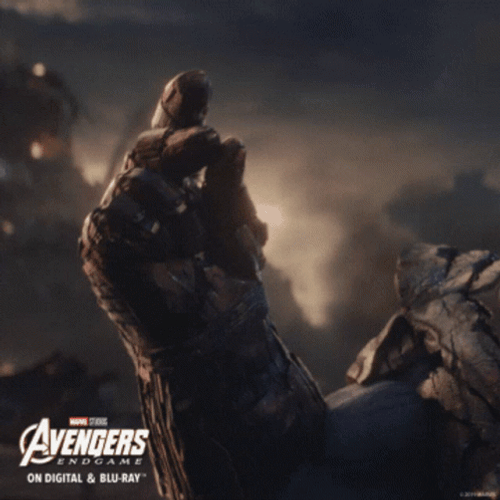 Thanos Snap Fail Shocked GIF