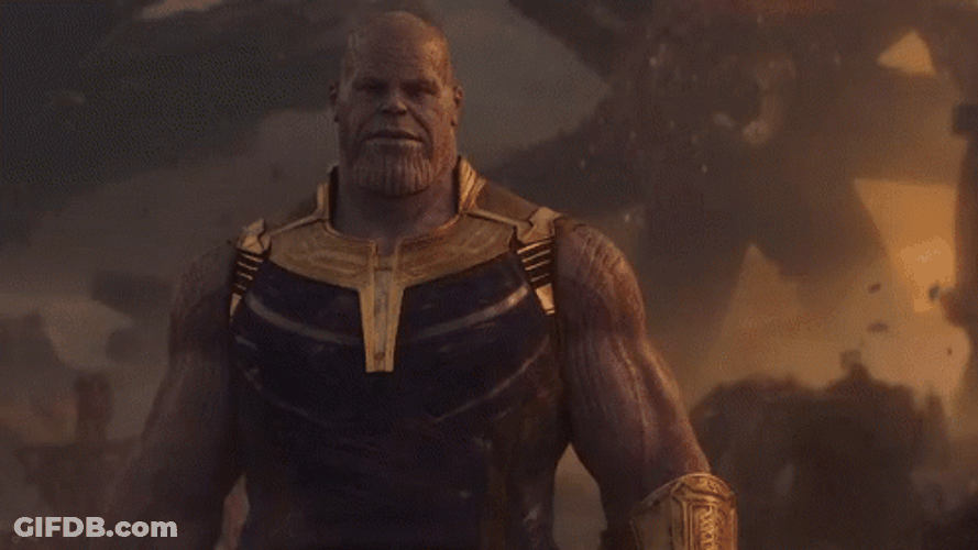 Thanos Use His Power Ill Better Do It Myself GIF