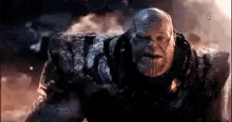 Thanos Vanishing Scene GIF