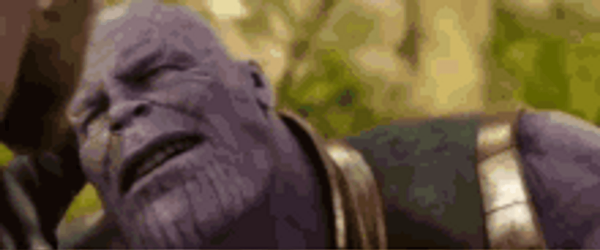 Thanos Vs Thor Finger Snap GIF