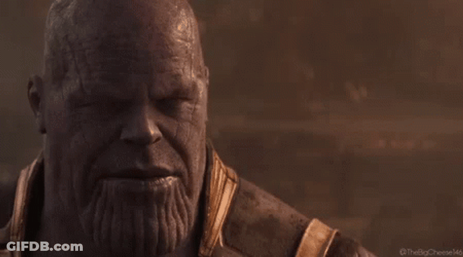 Thanos You're Not The Only One Cursed With Knowledge GIF