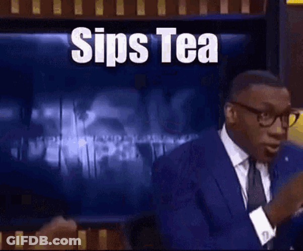 That Aint No Problem Sips Tea GIF