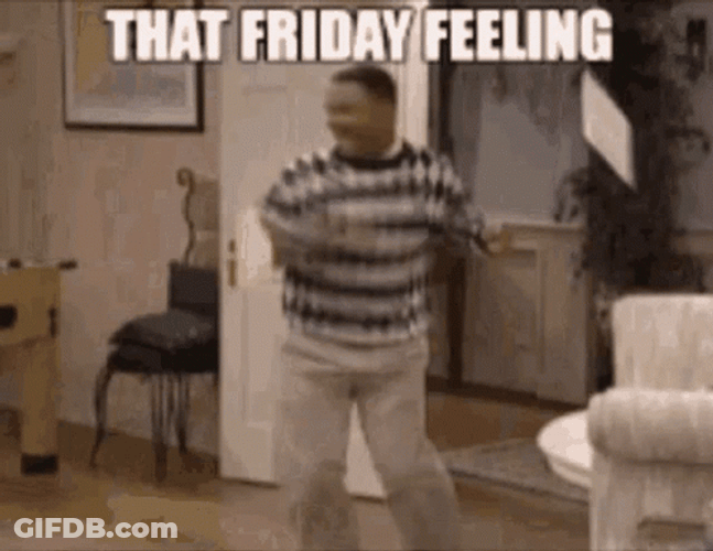 That Friday Feeling Funny Spin GIF