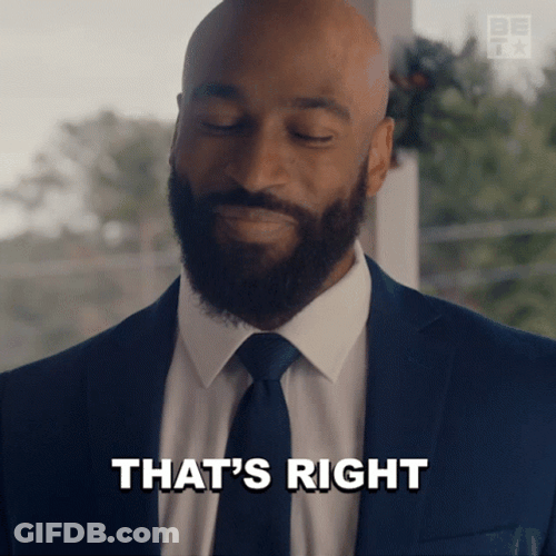 That Is Correct Formal Guy Wearing Suit GIF