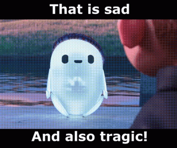 That Is So Sad And Tragic GIF