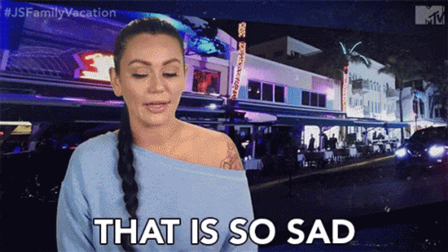 That Is So Sad GIF