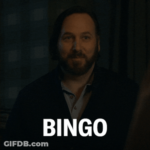 That's A Bingo Ryan Onan GIF