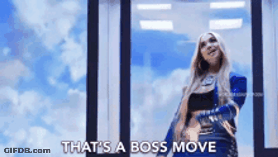 That's A Boss Lady Move GIF