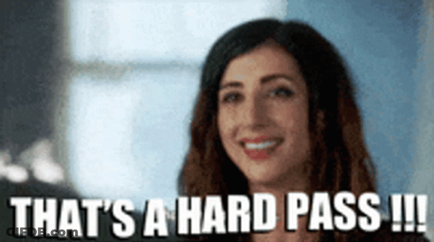 That's A Hard Pass GIF