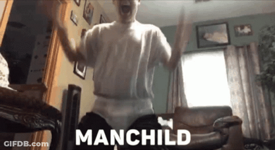 That's A Man Baby Child GIF