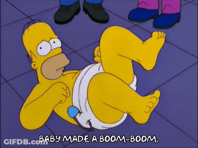 That's A Man Baby Made A Boom GIF