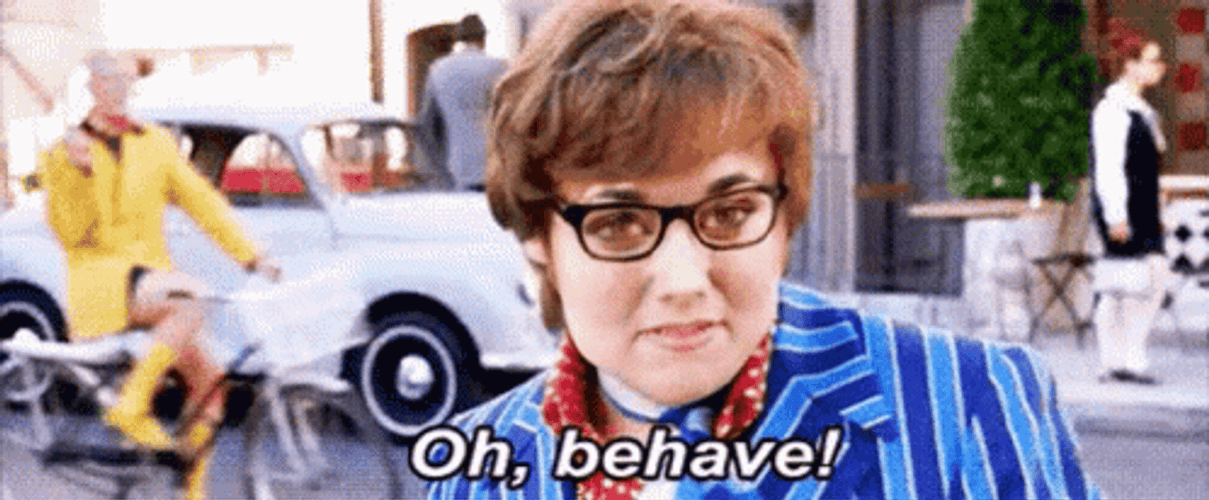 That's A Man Baby Oh Behave GIF