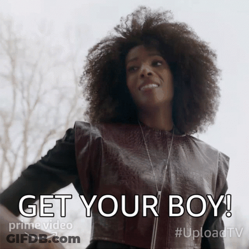 That's A Man Get It Baby Boy GIF