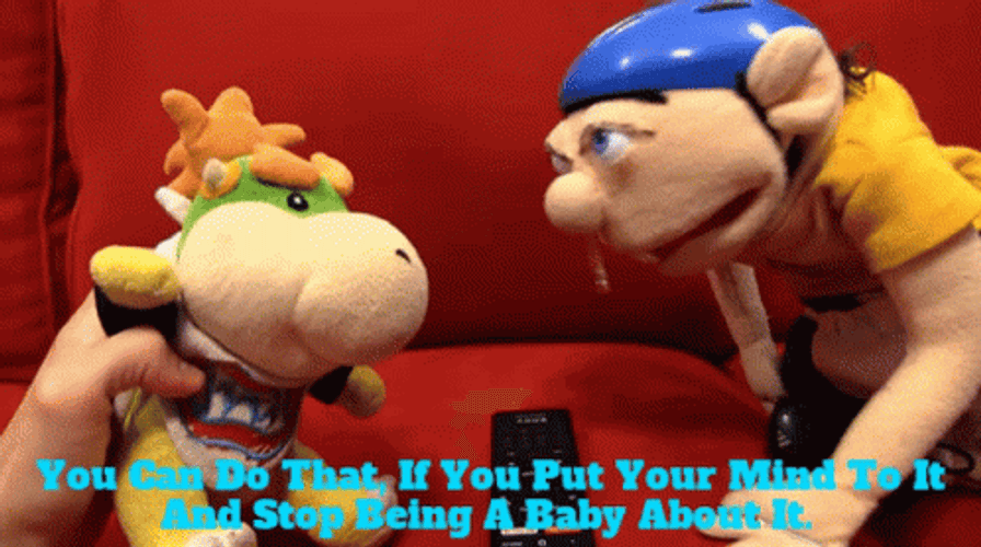 That's A Man Stop Being Baby GIF