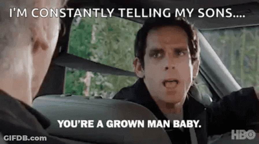 That's A Man Telling My Baby GIF